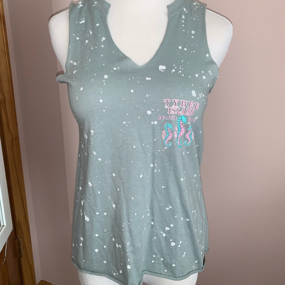 Teal Tybee Island tank top from Body Glove